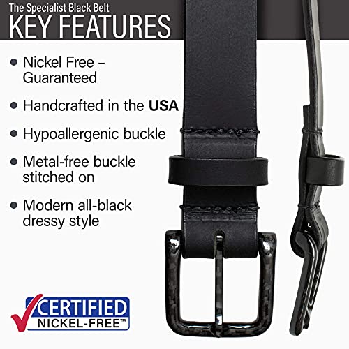 Nickel Smart The Specialist Nickel Free Belt (36") ,Black - Image 3