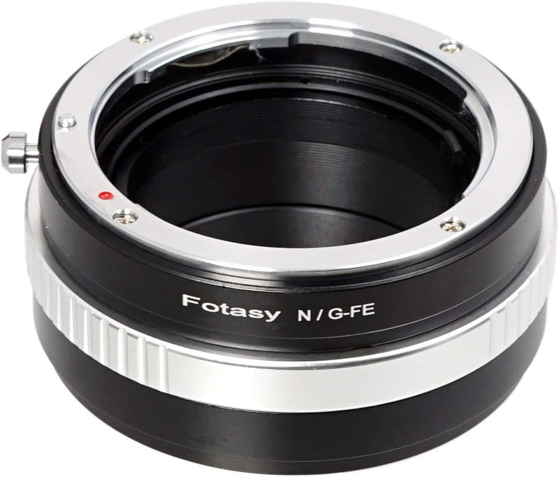 Fotasy محول عدسة NG إلى E Mount، عدسة Nikon F Mount G AFS إلى Emount، متوافق مع Sony a7 a7R a7s II III IV a9 a7c Alpha 1 a6600 a6500 a6400 a6300 a6100 a6000 a5100 a5000 a3500 ZV-E10 - Image 1