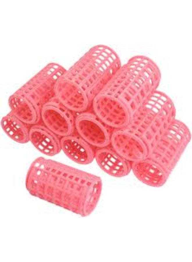 Plastic Hair Rollers Multicolor Heatless Curlers - Set of 5 Easy to Install and Snap on Hair Styling Rollers for Girls and Women All Hair Types-multicolor - Image 1