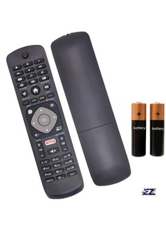 : Replacement Universal Remote Control for Philips TV – Compatible with All Philips Smart TVs, Includes Netflix Button, No Setup Needed, with Battery
