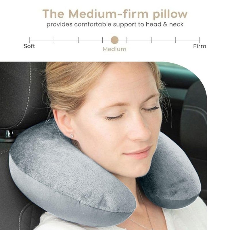 Kaaytee Premium Neck Pillow for Travelling Airplane Travel Pillow Comfortable Head Rest Neck Holder Pillow - Image 3
