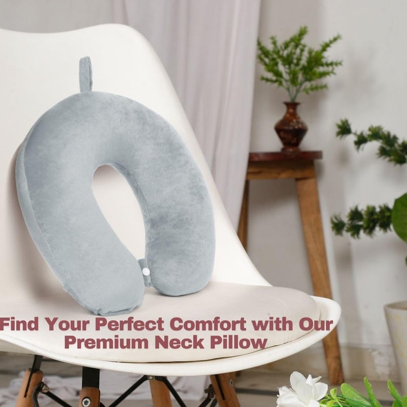 Kaaytee Premium Neck Pillow for Travelling Airplane Travel Pillow Comfortable Head Rest Neck Holder Pillow - Image 5