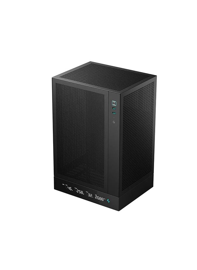 DEEPCOOL CH170 Digital Vertical Mini-ITX Black Case  - Image 1