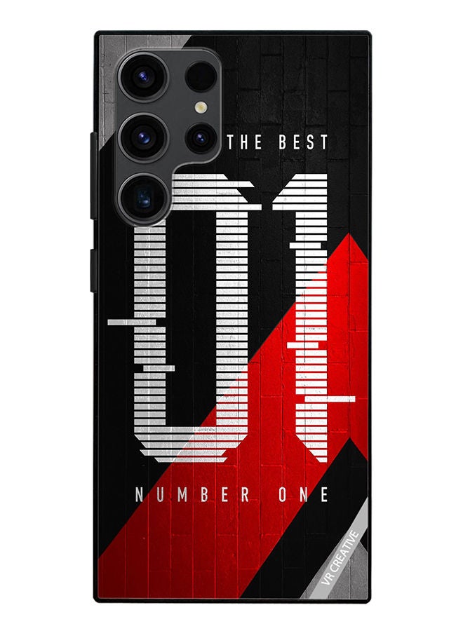 VR CREATIVE Protective Case Cover For Samsung Galaxy S23 Ultra 5G Number One Design Multicolour