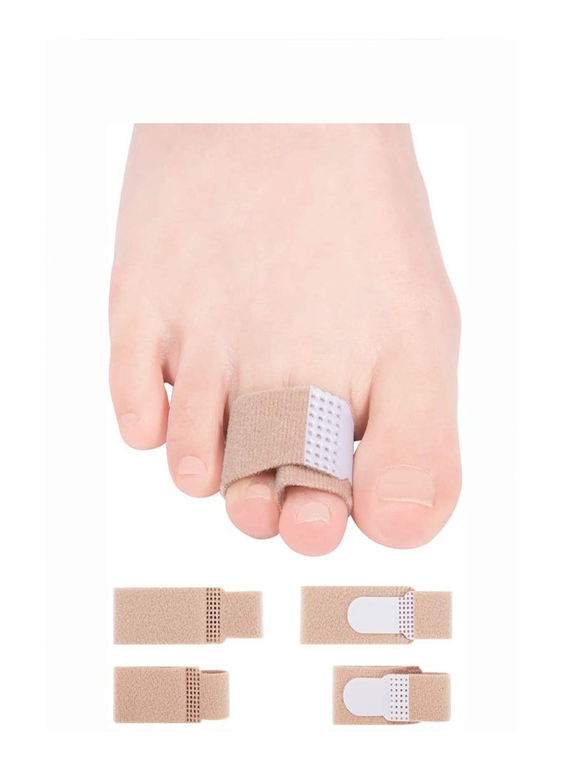 Toe Separators Bunion Corrector Silicone Orthopedic Relieve Pain for Overlapping Toes Bunions Big Alignment and Spacer 4 PCS