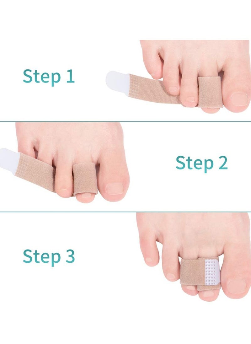 Toe Separators Bunion Corrector Silicone Orthopedic Relieve Pain for Overlapping Toes Bunions Big Alignment and Spacer 4 PCS
