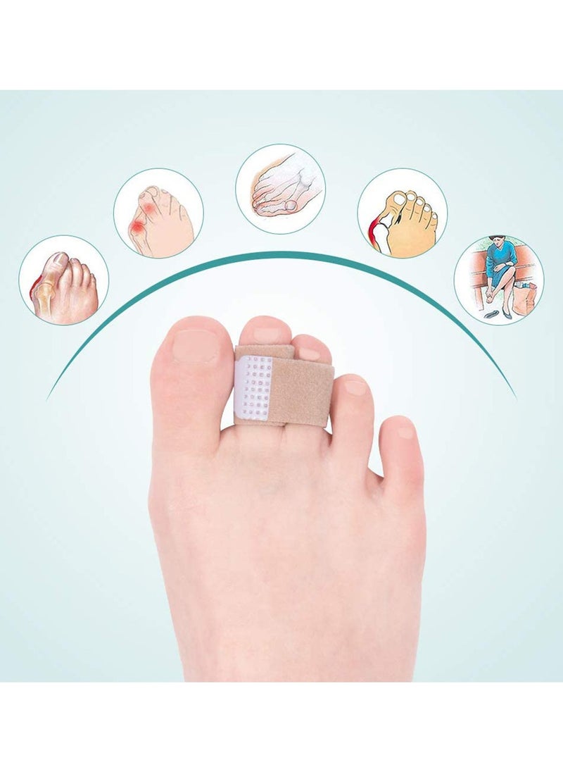 Toe Separators Bunion Corrector Silicone Orthopedic Relieve Pain for Overlapping Toes Bunions Big Alignment and Spacer 4 PCS