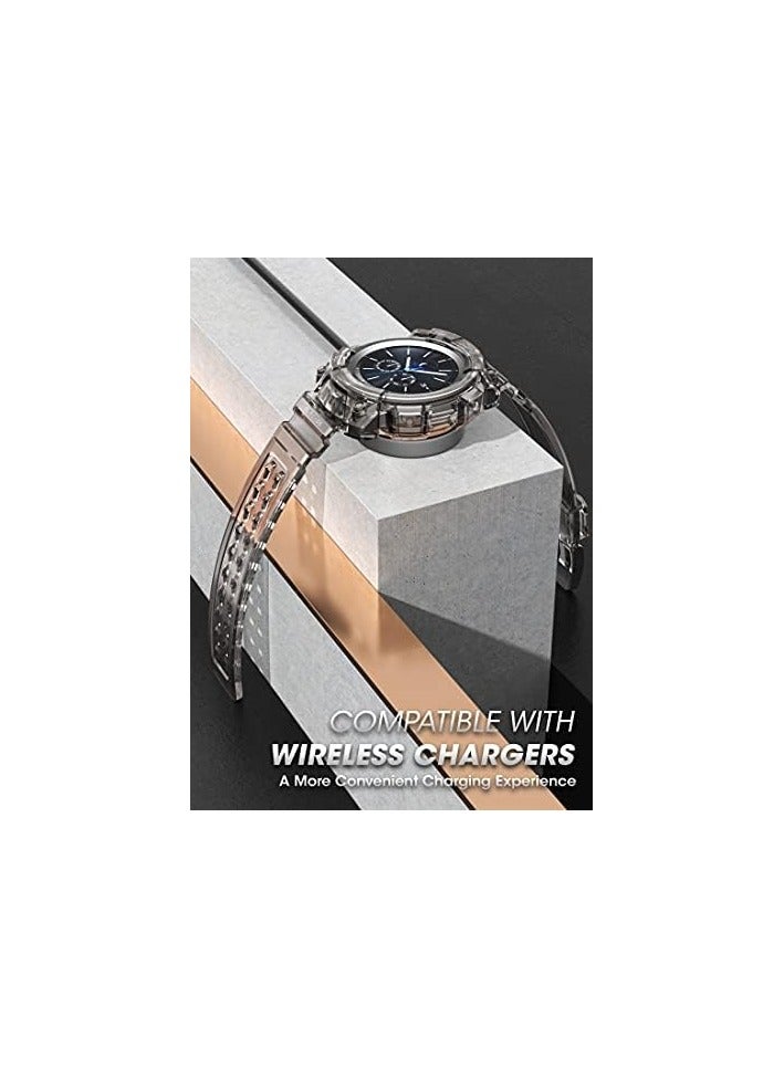 SUPCASE Unicorn Beetle Pro Series Rugged Protective Case with Strap Bands for 45 mm Galaxy Watch 3 (2020 Release) - Forst - Image 3