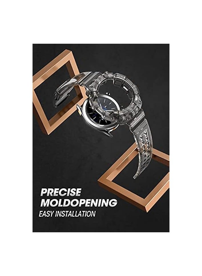 SUPCASE Unicorn Beetle Pro Series Rugged Protective Case with Strap Bands for 45 mm Galaxy Watch 3 (2020 Release) - Forst - Image 4