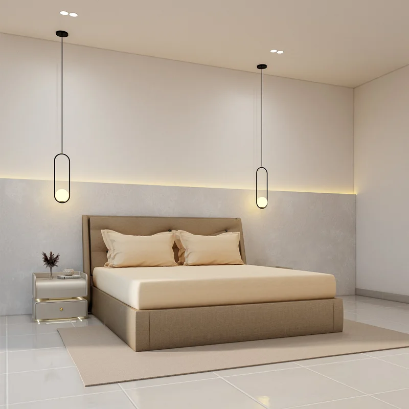 DWELL 500 Thread Count 100% Egyptian Cotton Sateen Fitted Sheet