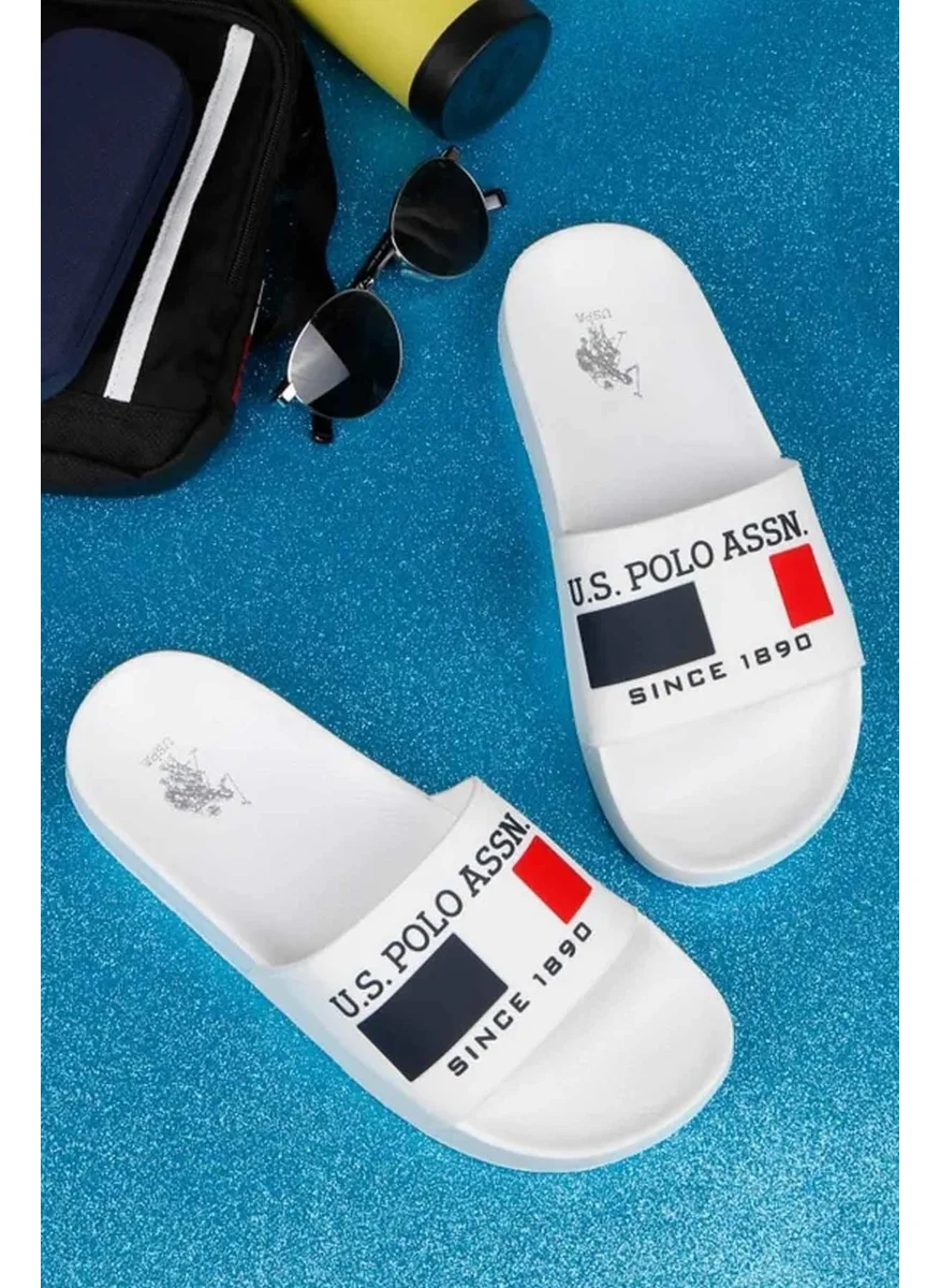 U.S. Polo Assn. BASE. Polo Assn. U.S. Polo Assn Nico 4fx Men's Slippers Shoes 101685213WHITE