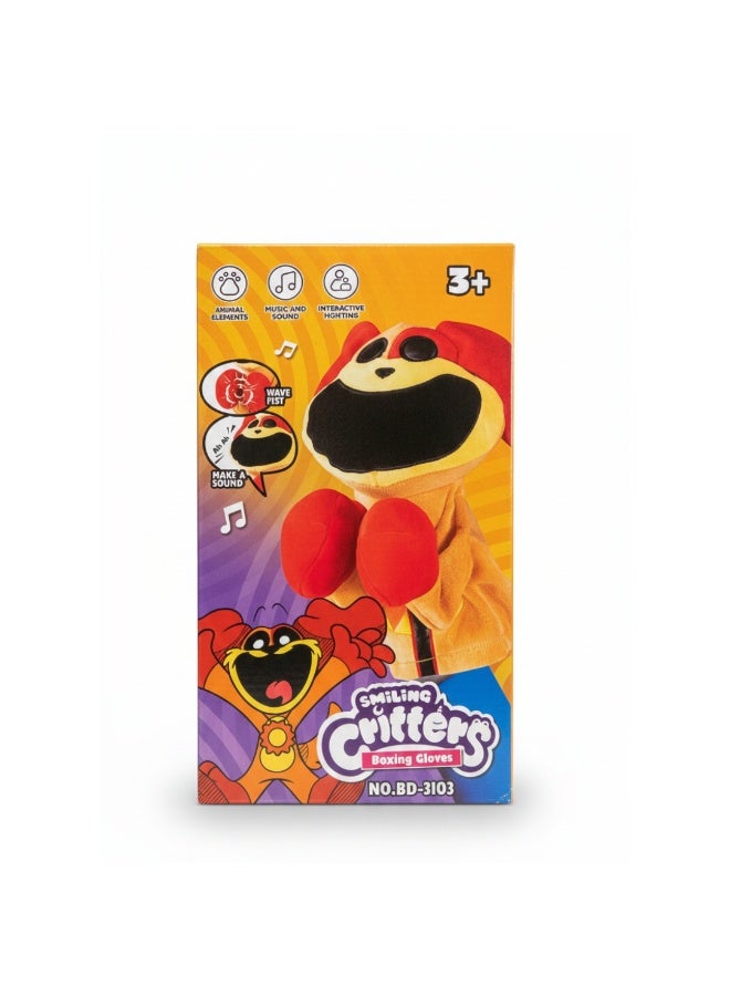 Smiling Music & Sound Boxing Gloves