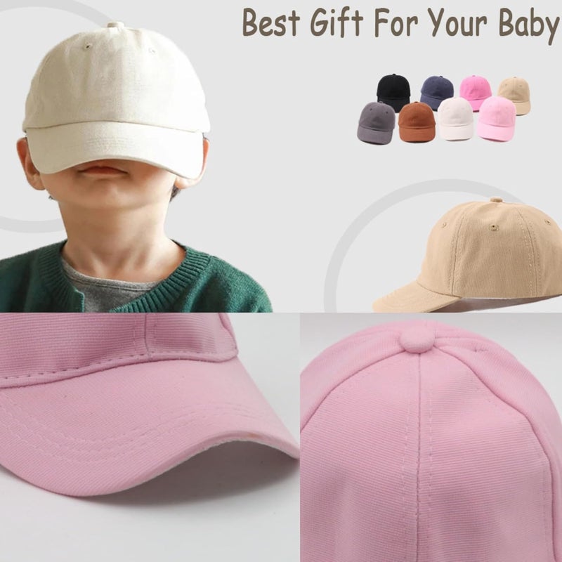 JAMONT PLN Kids Baseball Cap | Adjustable Breathable Cotton Summer Cap with UV Sun Protection for Toddlers | Lightweight Outdoor Hat for Boys - Image 5