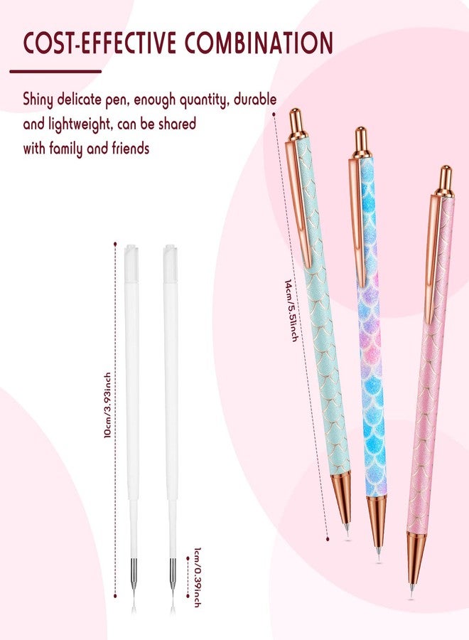 ايباك قلم إزالة الزوائد من إيباخ، 4 قطع، أداة لاصقة قابلة للسحب، قلم دبابيس لامع، أدوات إزالة الزوائد من الفولاذ المقاوم للصدأ للفينيل لإزالة الفقاعات في مشاريع الحرف اليدوية (لون أنيق) - Image 2