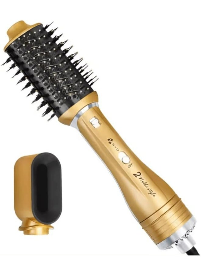 ENZO Professional مجفف شعر وتصفيف 2 في 1 ENZO EN-751 قابل للتبديل – فرشاة هواء ساخن متعددة الوظائف برؤوس قابلة للفصل، تقنية أيونية، نسخة دولية - Image 1