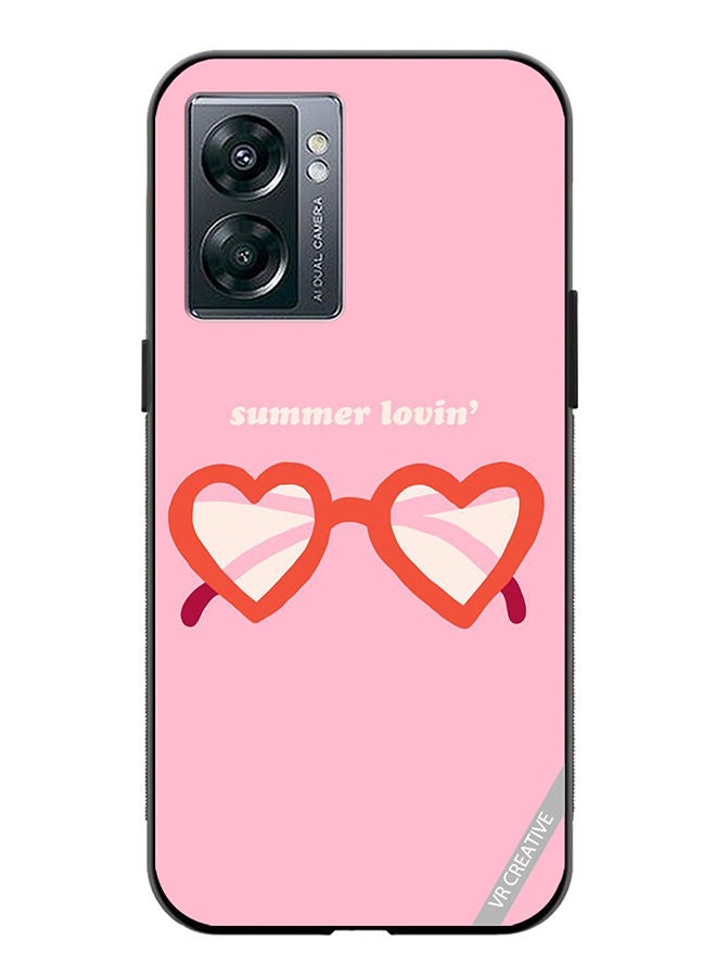 VR CREATIVE Protective Case Cover For OnePlus Nord N300 Summer Lovin Design Multicolour - Image 1