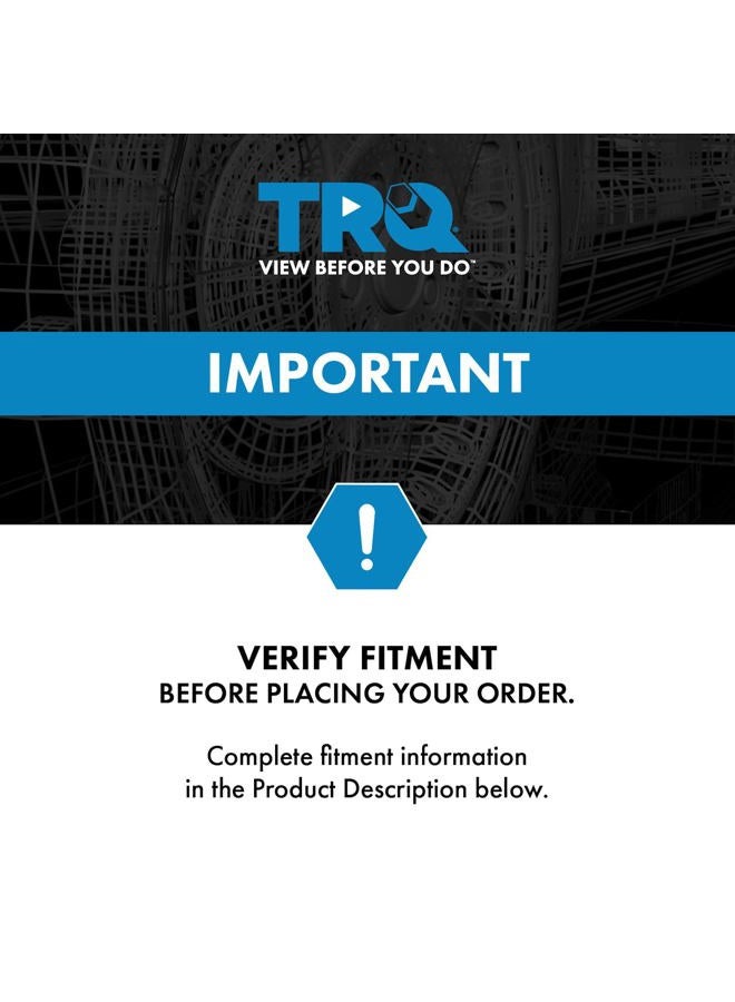 TRQ Front Right Fog Light Bezel Compatible with 2010-2012 Ford Fusion - Image 4