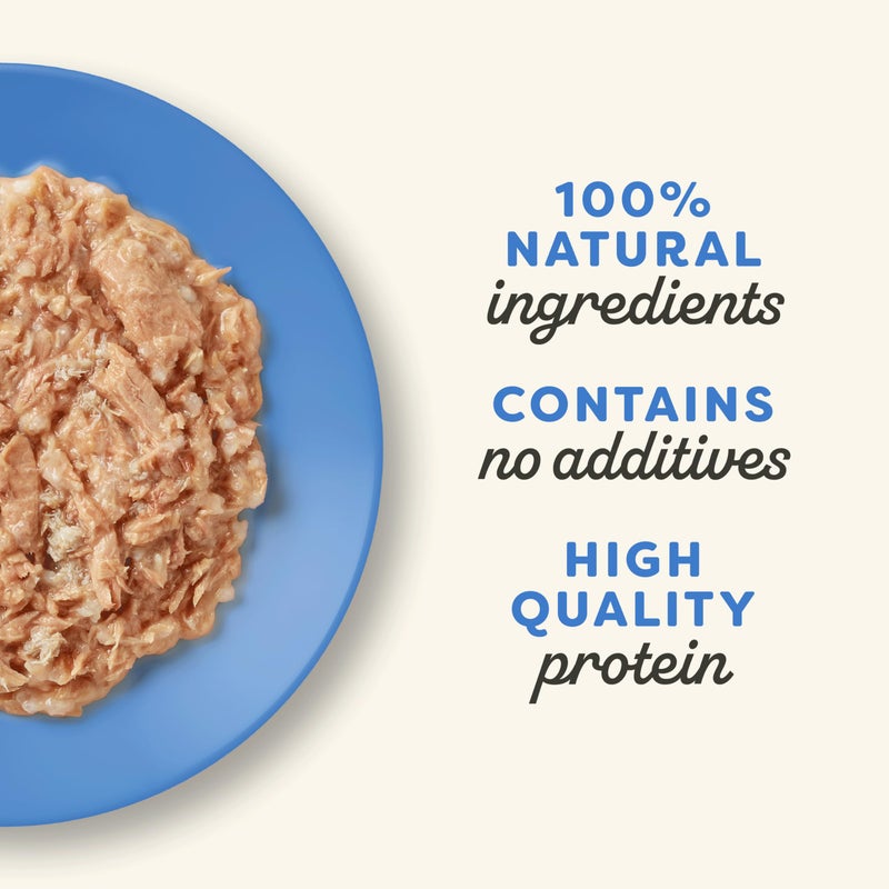 Applaws طعام قطط رطب طبيعي متميز من أبلاوز للقطط البالغة، فيليه تونة مع كابوريا في مرق عبوة من 24 × 70 جرام علب - Image 5