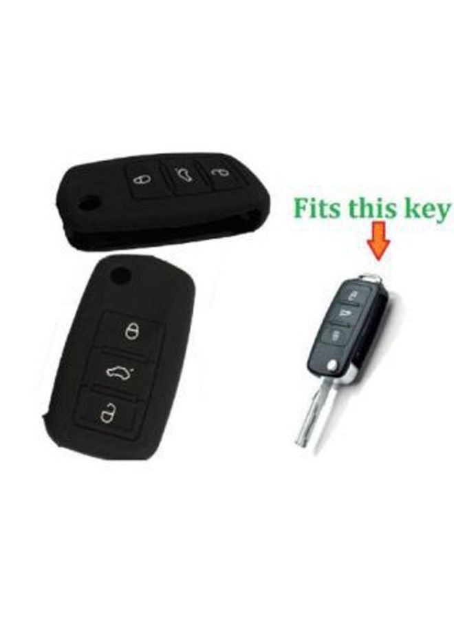 غطاء حماية سيليكون لمفتاح سيارة فولكس ويجن - Image 3