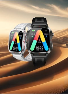 AOLON Tetra S2 Smart Watch AMOLED Waterproof 100+ Sport Modes long-lasting Smartwatch Grey  - Image 3