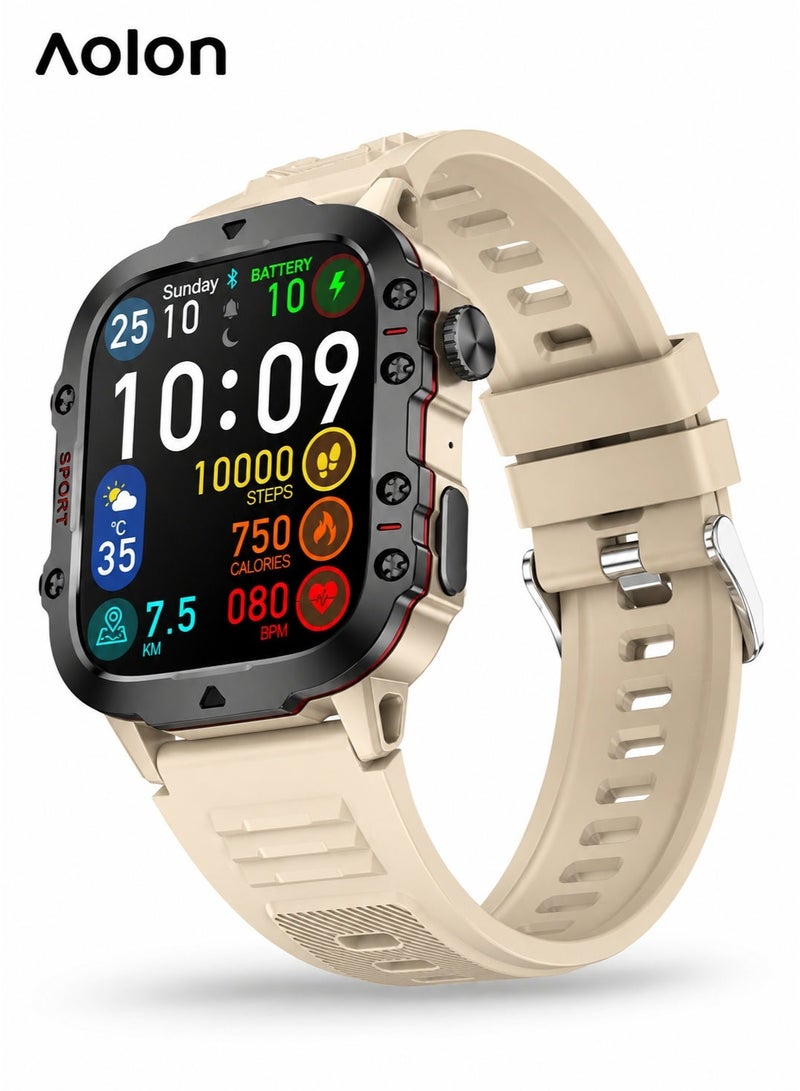 AOLON Tetra S2 Smart Watch AMOLED Waterproof 100+ Sport Modes long-lasting Smartwatch Grey - Image 1