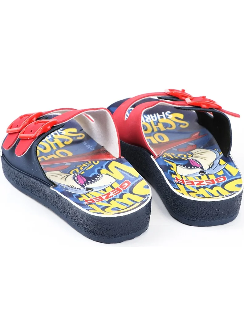 Gezer Summer Two Buckle Boys' Slippers