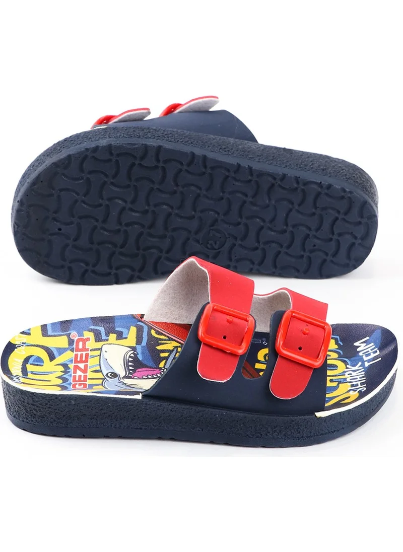 Gezer Summer Two Buckle Boys' Slippers