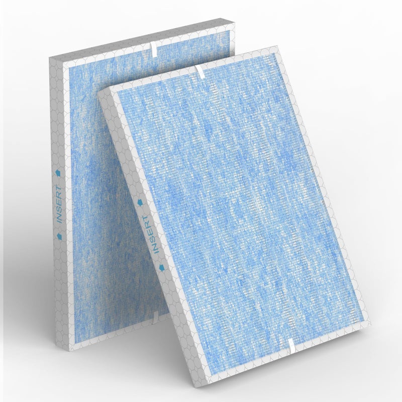 فلتر HEPA الحقيقي البديل GoKBNY MSA3 متوافق مع جهاز تنقية الهواء Membrane Solutions MSA3 وجهاز التنقية الذكي MSA3S 3 في 1 فلتر HEPA الحقيقي 2 عبوة