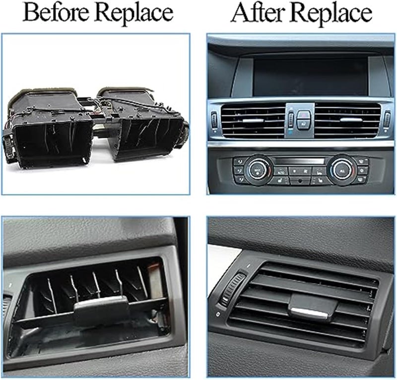 QASULER AC Vent Grille Outlet Tab Clip for X3 X4 - Image 3