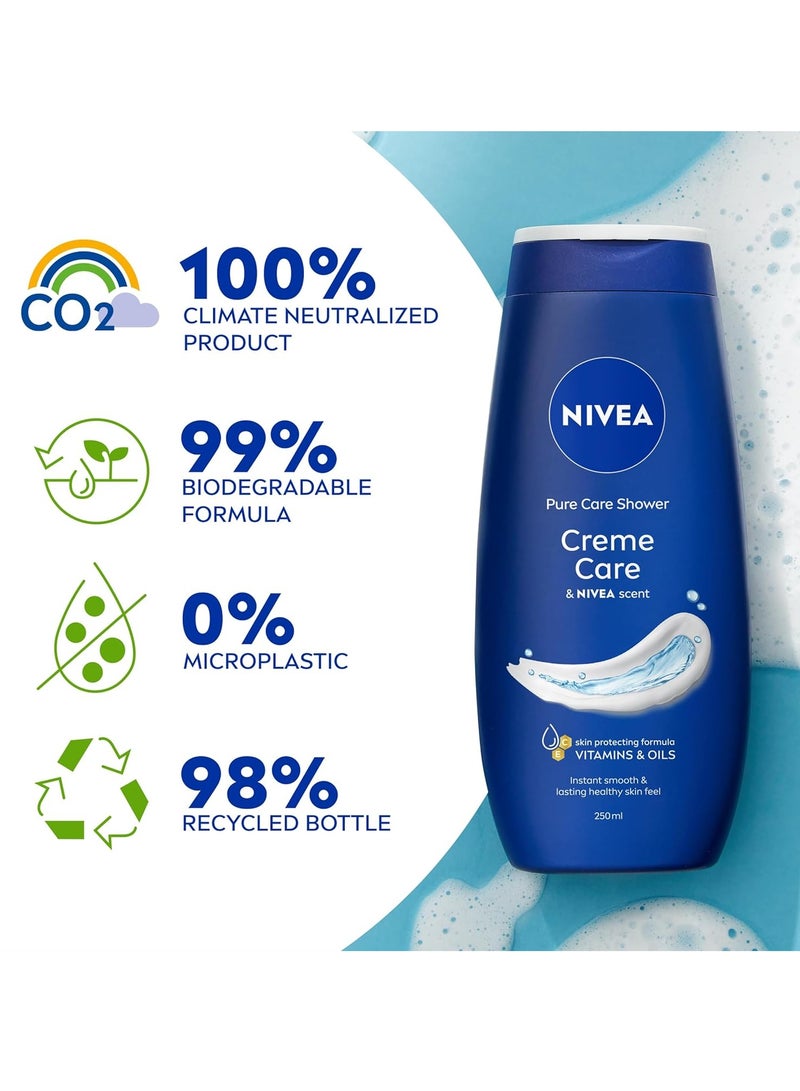 نيفيا غسول الجسم نيفيا كريم كير 250 مل جل الاستحمام لعناصر البشرة الناعمة والرائحة الفريدة من نيفيا كريم نظيف بشرة صحية ورطبة - Image 3