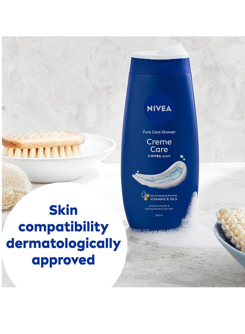 نيفيا غسول الجسم نيفيا كريم كير 250 مل جل الاستحمام لعناصر البشرة الناعمة والرائحة الفريدة من نيفيا كريم نظيف بشرة صحية ورطبة - Image 2