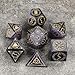AUSPDICE Stone Dice DND Dice with Gorgeous Case for Dungeons and Dragons Role Playing Games PurpleOpal - Image 2