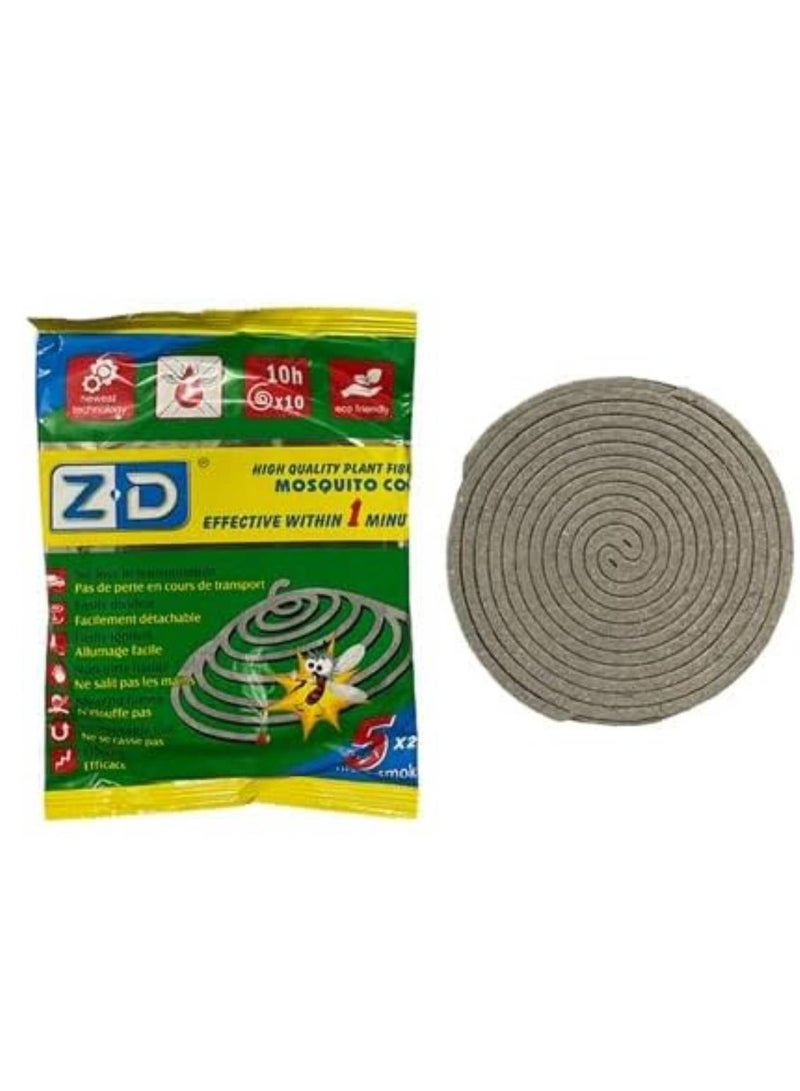 زي دي لفائف طارد البعوض من الألياف النباتية عالية الجودة (۱۰ لفائف) - Image 2