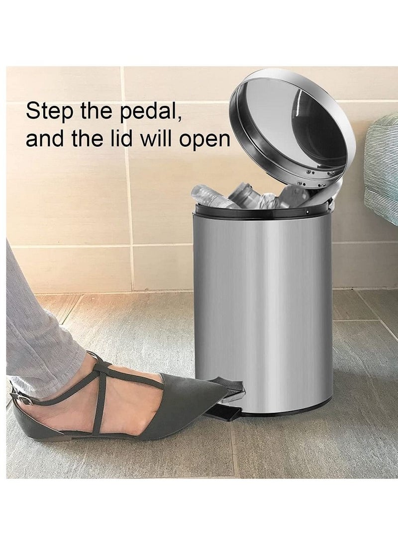 Generic Stainless Steel Dustbin 7 Ltr  - Image 5