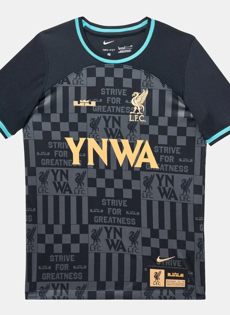 Nike Kids' LeBron James x Liverpool Stadium Football Jersey (Older Kids)