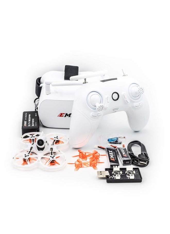 EMAX Tinyhawk 2 II RTF Kit FPV FRSKY Camera Racing Drone with Goggles and Controller for Kids and Beginners  - Image 1