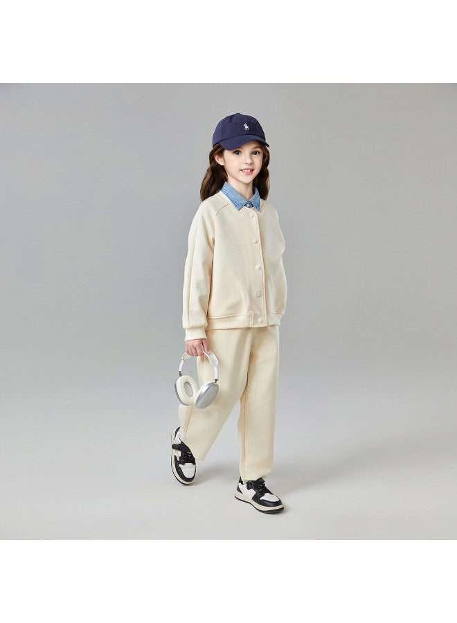 DEESHA Sweat-wicking & Quick-dry Baseball Set】girls' 25 Spring/autumn Matching Mother-daughter Sports Casual Two-piece Outfit - Image 3