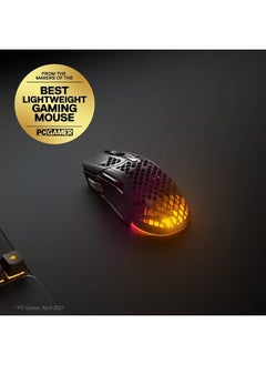 Aerox 5 Wireless - Gaming Mouse - 18000 CPI -- TrueMove Air Optical Sensor - Ultra-lightweight Water Resistant Design – 180+ Hour Battery Life