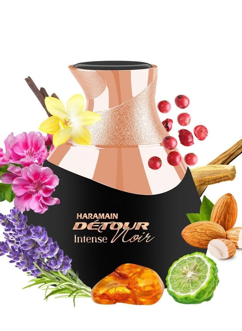 Al Haramain Haramain Detour Noir Intense,100ml - Image 4