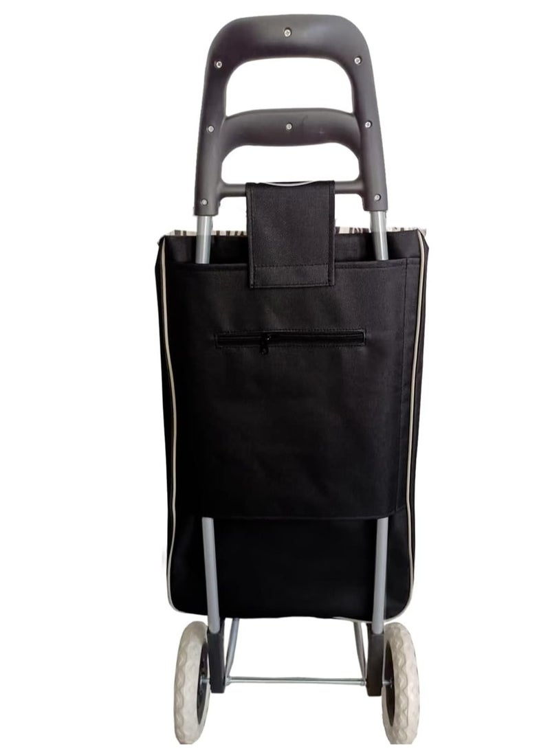 Generic - Shopping Trolleys Small Portable Folding Grocery Cart Trolleys - Image 1