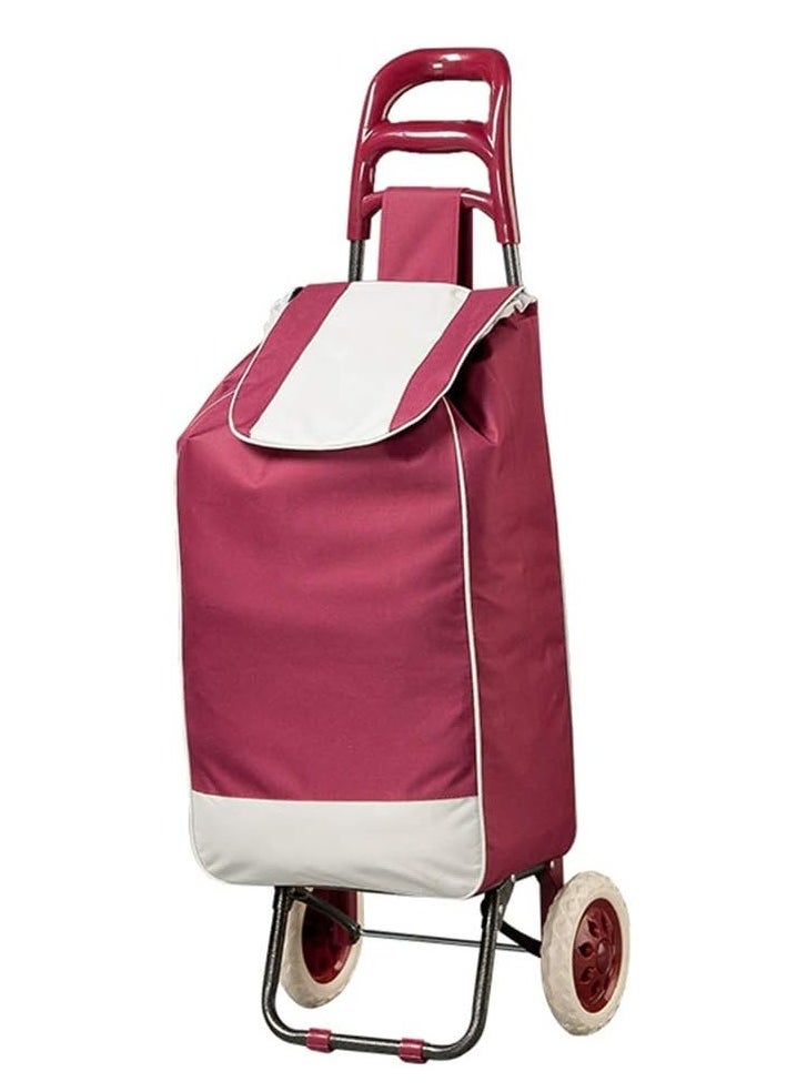 Generic - Shopping Trolleys Small Portable Folding Grocery Cart Trolleys - Image 1