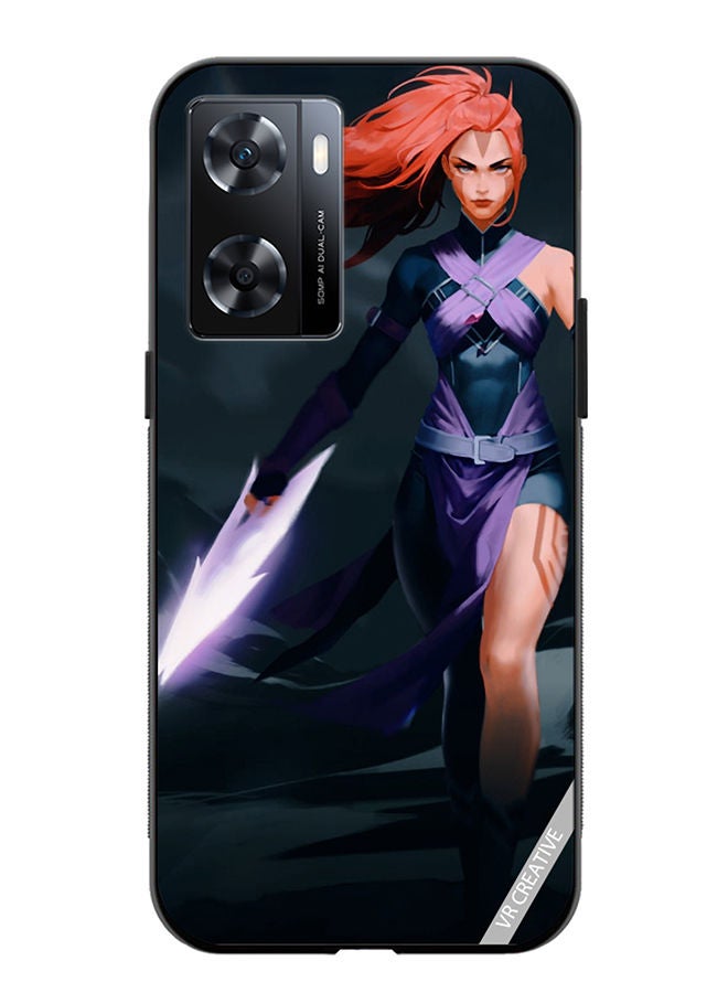 VR CREATIVE Protective Case Cover For OnePlus Nord N20 SE Anti-Mage Lady Dota 2 Design Multicolour - Image 1