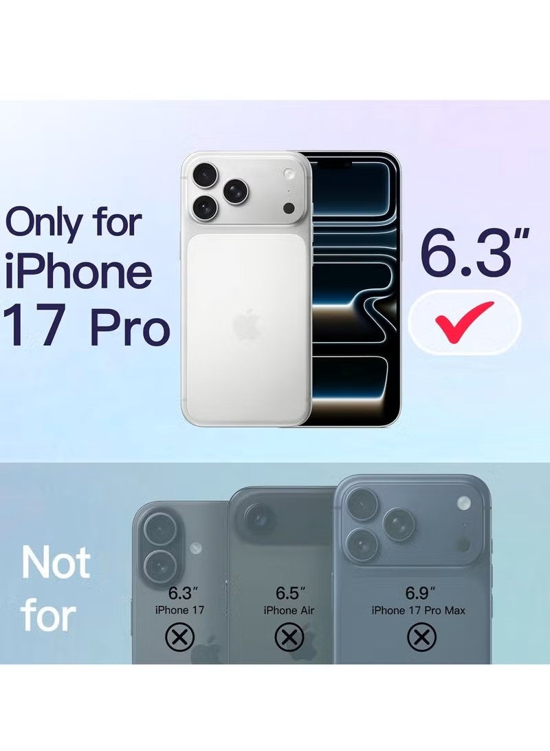 general Premium Silicone Case with Microfiber Lining for iPhone 17 Pro (6.3") – Sky Blue - Image 2