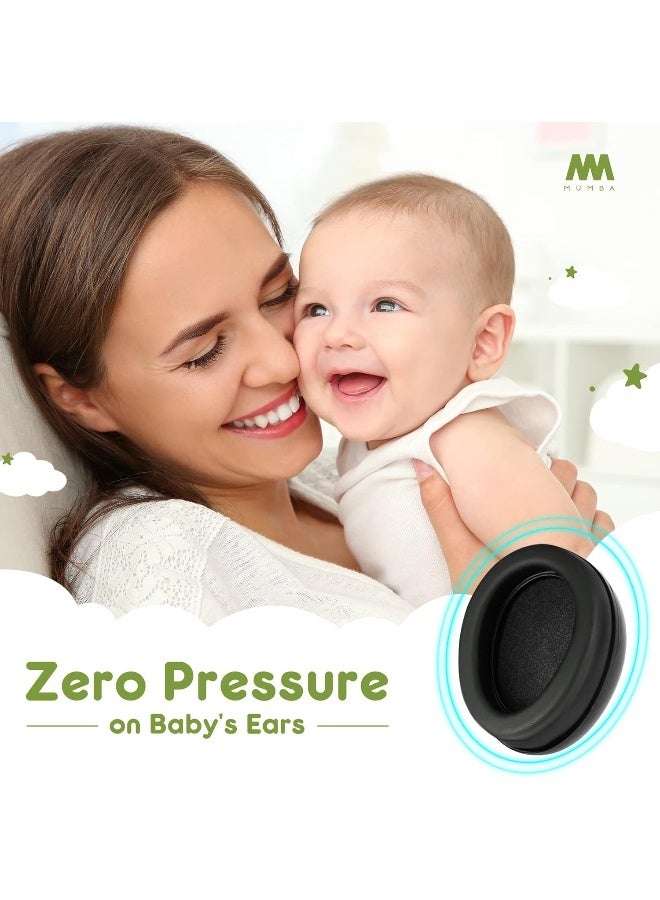 Mumba Baby Ear Protection Noise Cancelling HeadPhones for Babies and Toddlers Baby Earmuffs - Ages 3-24+ Months - Image 4