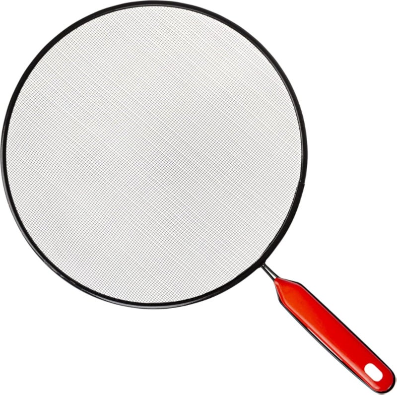 Frying Pan Screen Splatter Grease Protection - 10" - Ultimate Prevent Kitchen Guard Shield for Stove Frypan