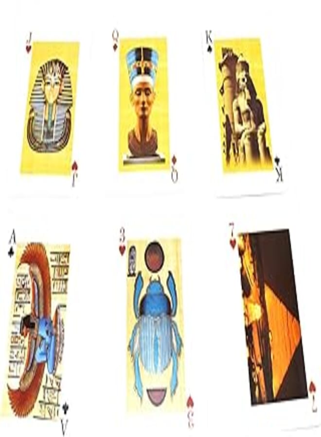 immatgar Pharaonic egyption paper Playing Cards egyptian Souvenir from egypt
