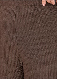 Styli Solid Plus Size Regular Trouser  - Image 3