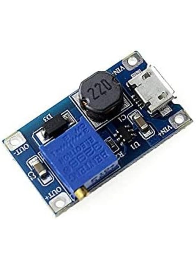 Dc Adjustable Boost 2A Boost Plate 2A Step Up Module - Image 2