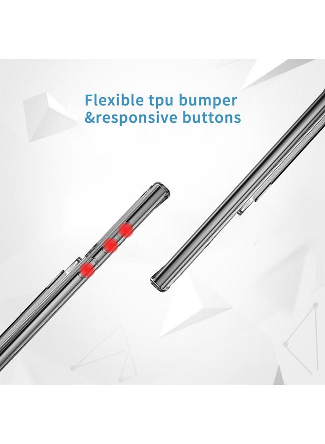 اس-توب جراب لهاتف Samsung Galaxy S24+ 5G جراب محفظة شفاف للغاية مع وسادة هوائية - Image 4