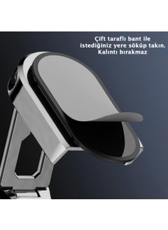 Apera MT90 Aluminum Case In-Car Phone Holder Dashboard Top 360 Degree Suitable for Home Office Use  - Image 2